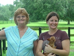 Star & Kathy with Teenie